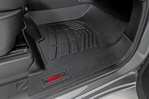 Chevrolet Silverado 3500 HD Floor Mats - Front - Rough Country - Sure-Fit - '20-'24